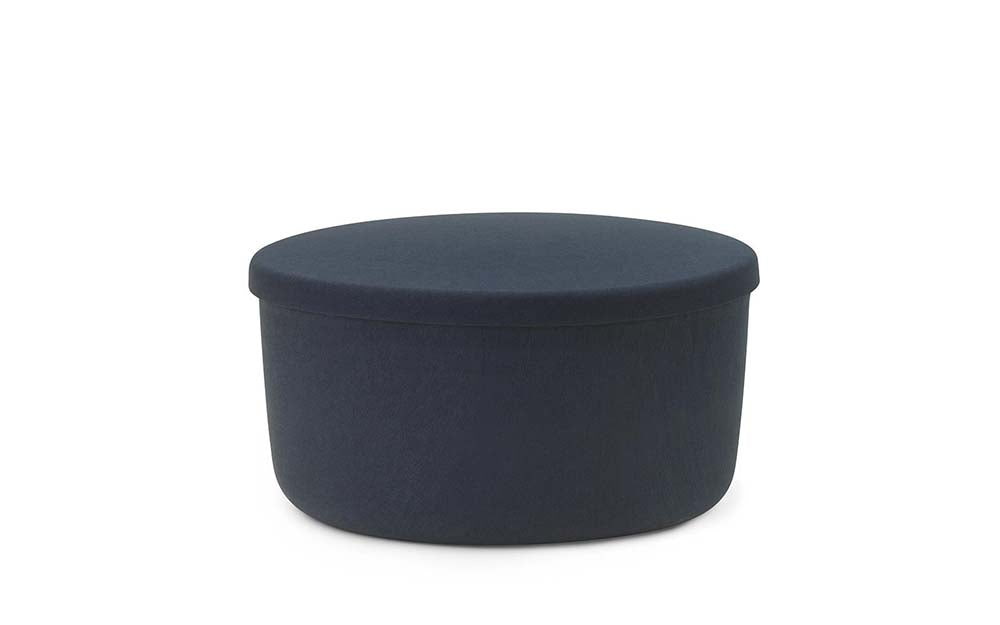 Normann Copenhagen - Hide poef opberger large