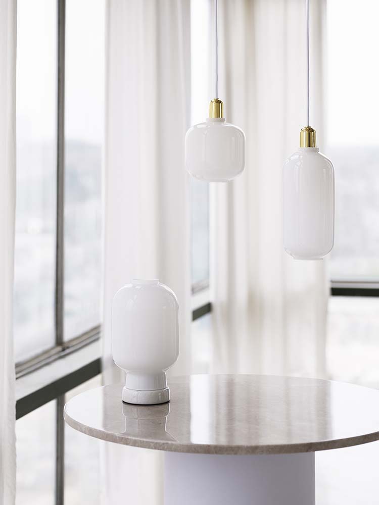 Normann Copenhagen - Amp hanglamp messing large