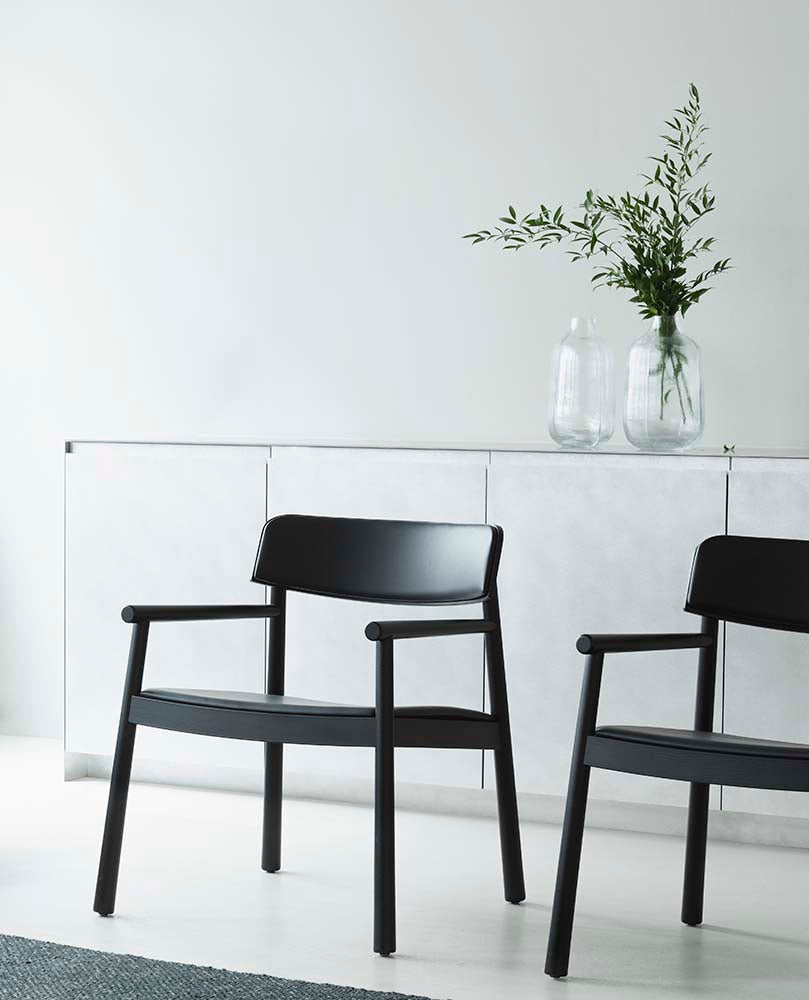 Normann Copenhagen - Timb lounge stoel gestoffeerd